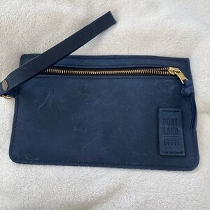 Portland Leather Goods brand new zipper wallet/clutch